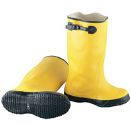Yellow Rubber Slicker Over The Shoe Boot